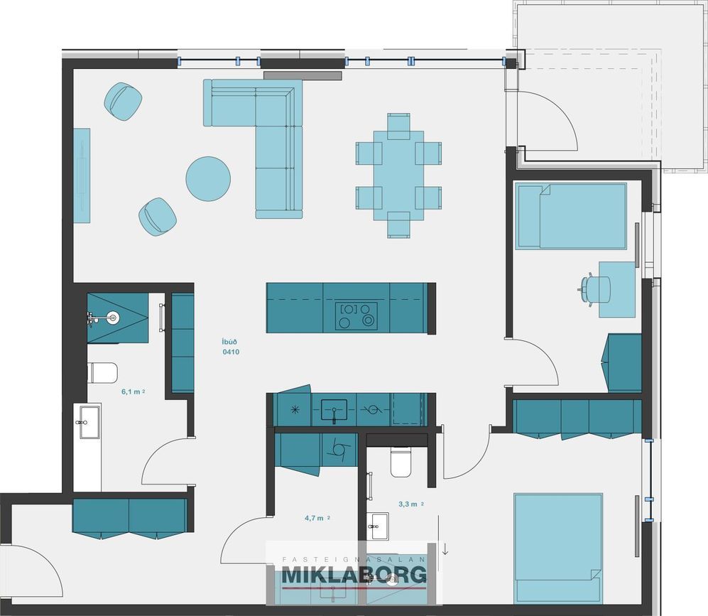 Hafnarbraut 10B, 200 Kópavogur