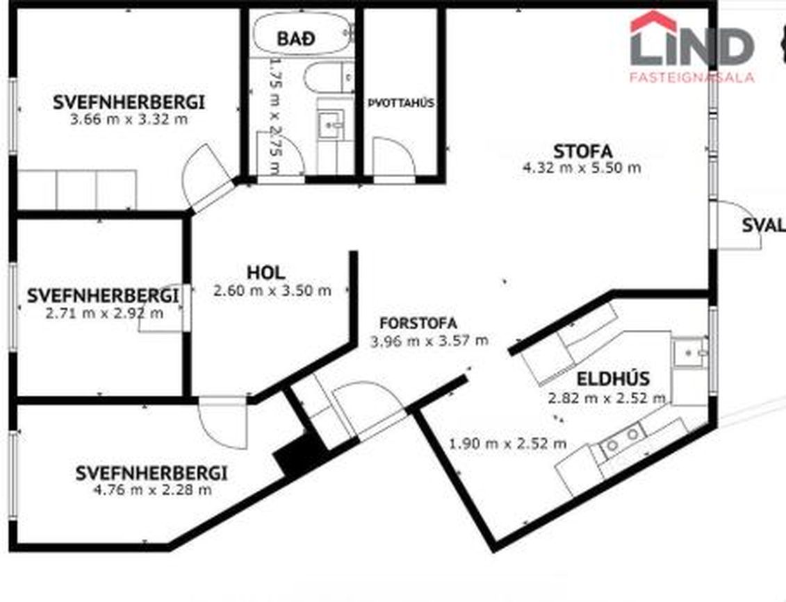 Lækjasmári 7 - 0202, 201 Kópavogur