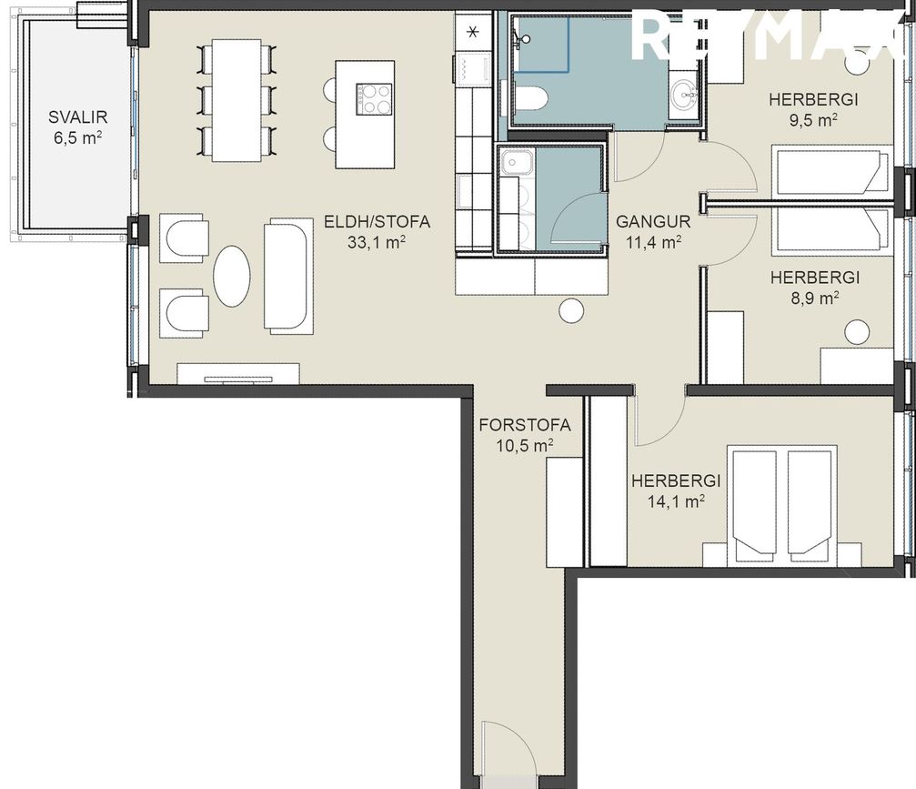 Kleppsmýrarvegur 6, 104 Reykjavík