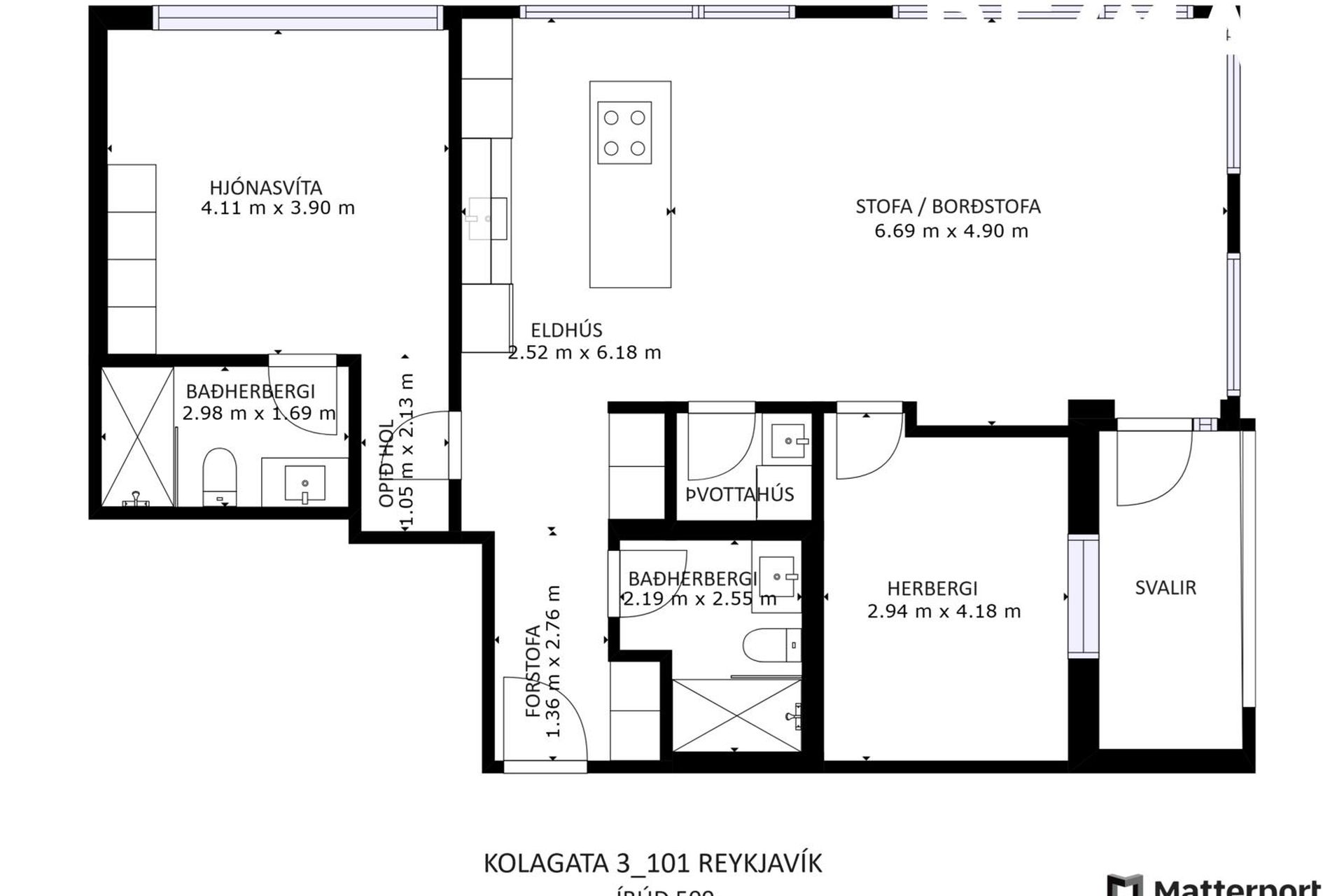 Kolagata 3, 101 Reykjavík