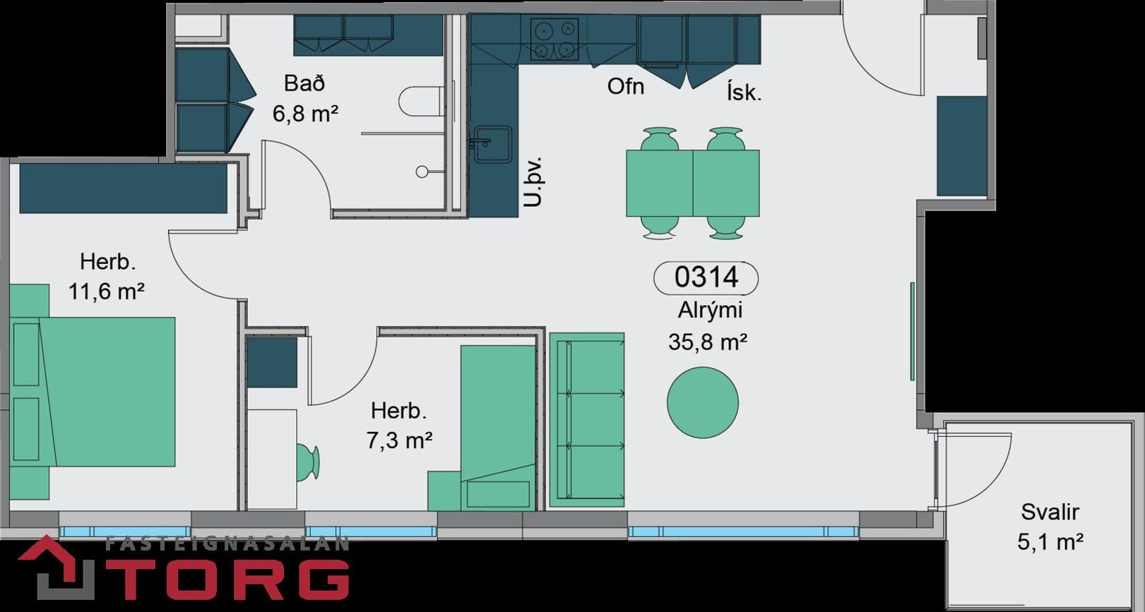 Vetrarbraut 4 - 0314, 210 Garðabær