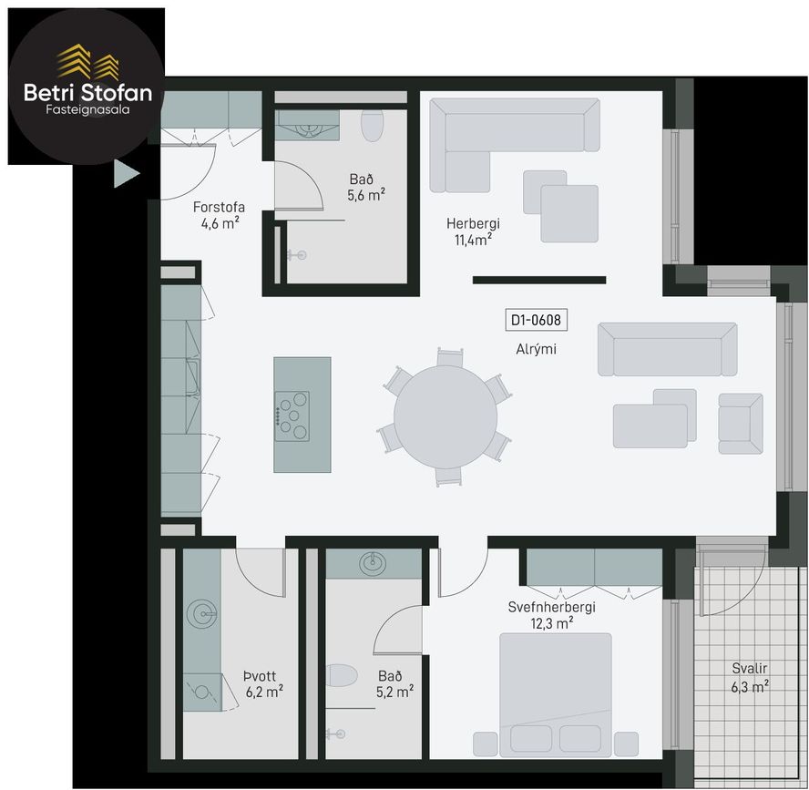 Grensásvegur 2B - 0411, 108 Reykjavík