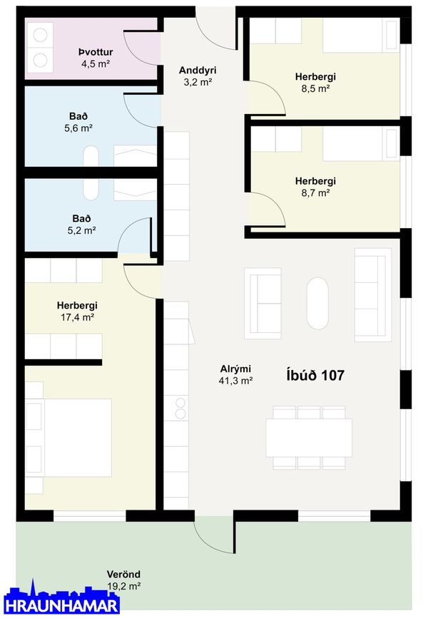 Baughamar 7, 221 Hafnarfjörður