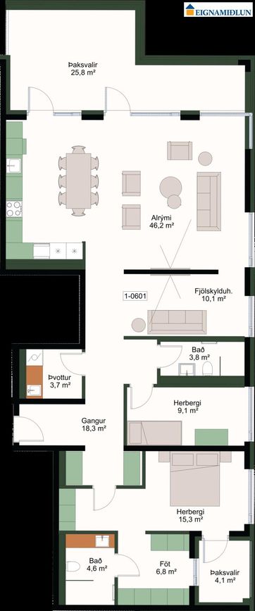 Mýrargata 43 - 0601, 101 Reykjavík