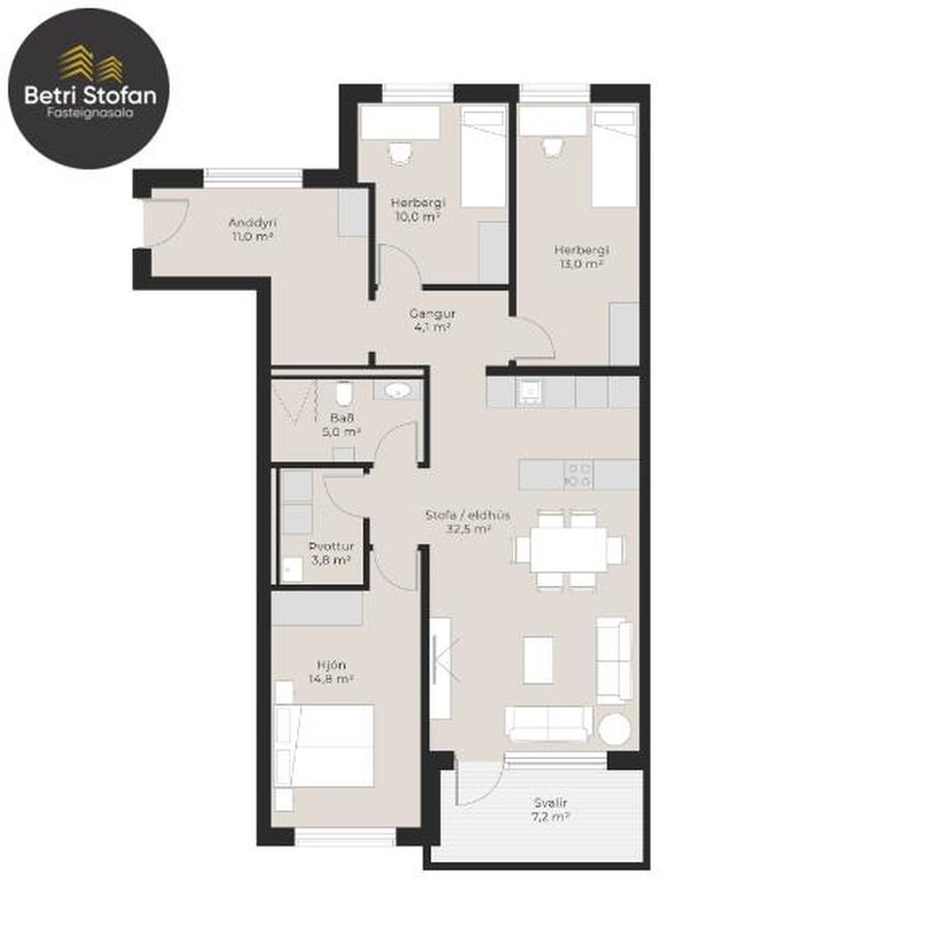 Fálkahlíð 5 - 0325, 102 Reykjavík