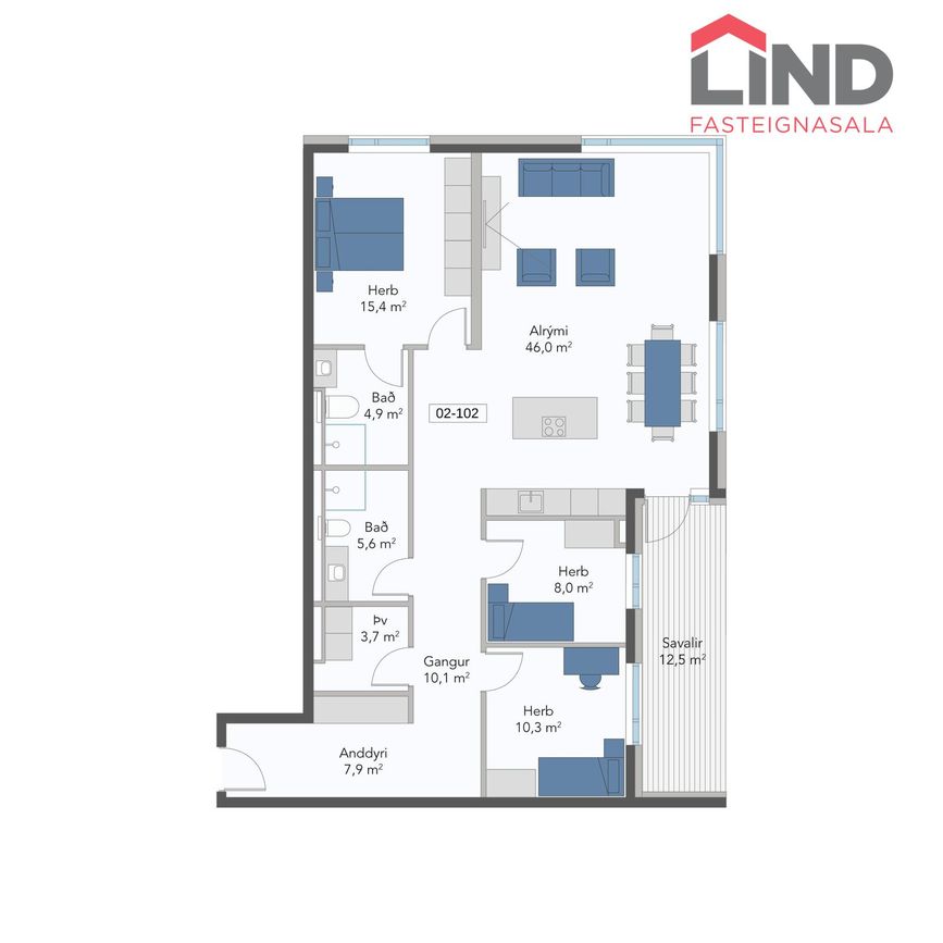 Urriðaholtsstræti 11 - 0102, 210 Garðabær