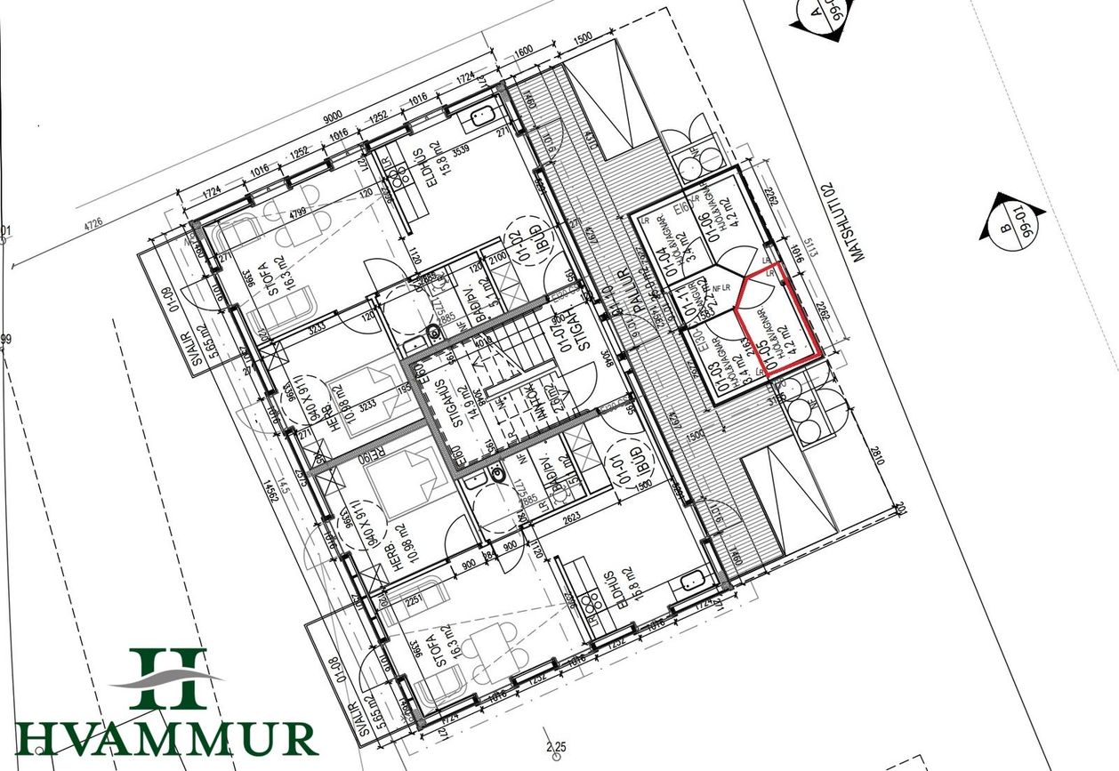 Hafnarstræti 36 - 0201, 600 Akureyri