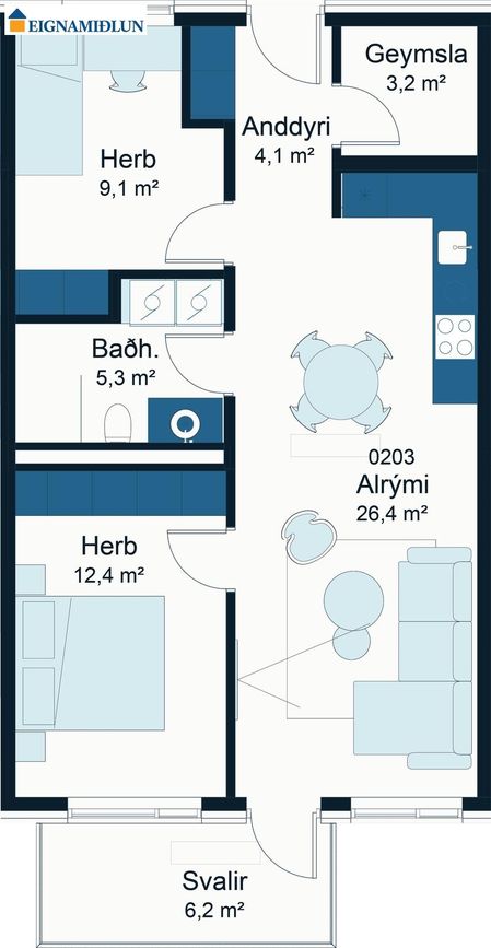 Klettamói 6, 815 Sveitarfélagið Ölfus
