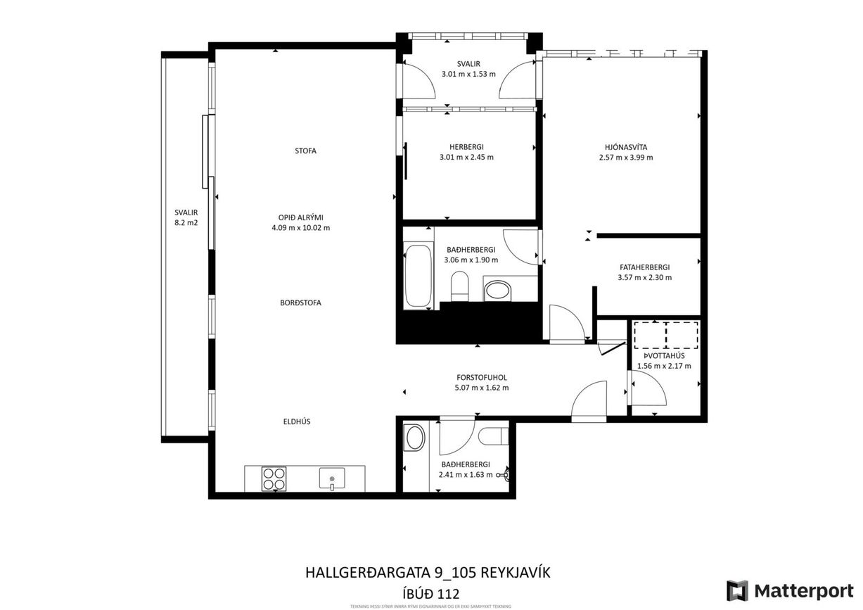 Hallgerðargata 9, 105 Reykjavík