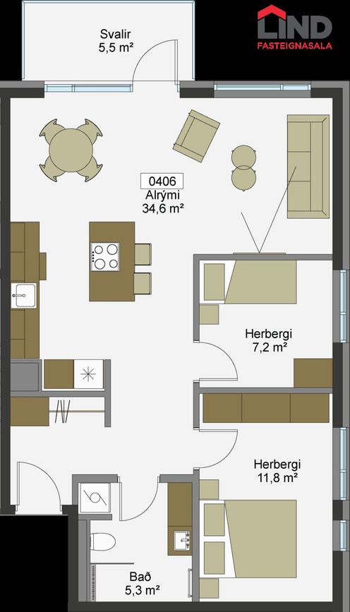 Mýrargata 35 - 0406, 101 Reykjavík