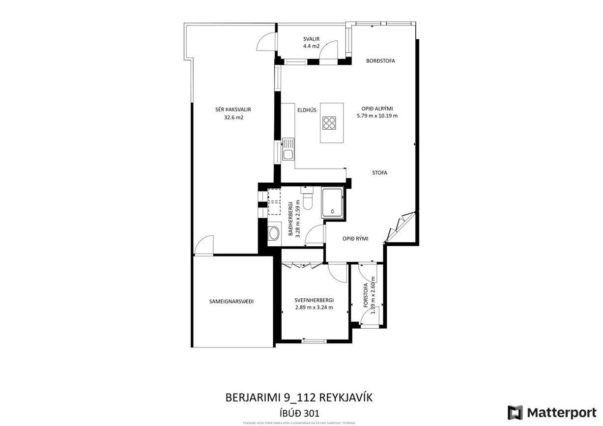 Berjarimi 9, 112 Reykjavík