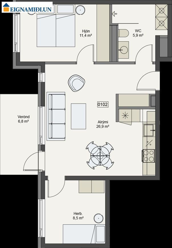 Tryggvagata 12A, 800 Sveitarfélagið Árborg