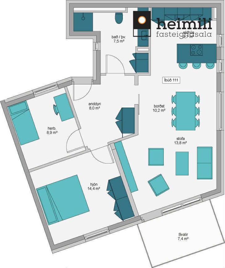 Hafnarbraut 12F - 0111, 200 Kópavogur