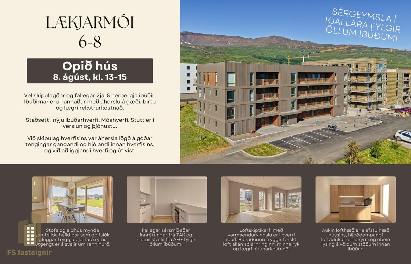 Lækjarmói 8, 603 Akureyri
