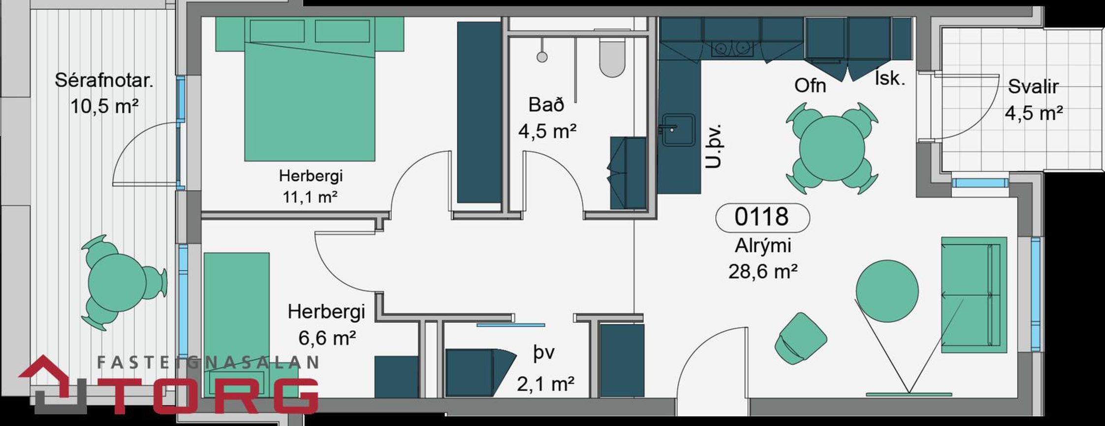 Vetrarbraut 4A - 0118, 210 Garðabær