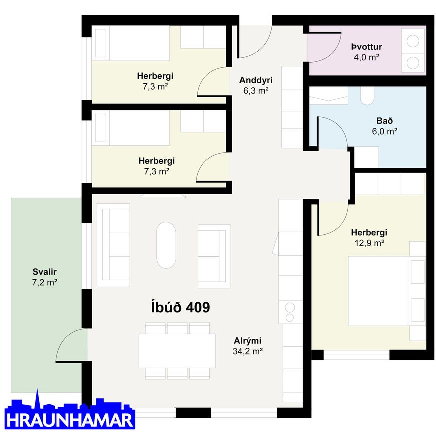 Baughamar 7, 221 Hafnarfjörður