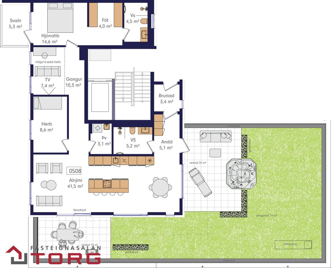 Laugavegur 168D - 0508, 105 Reykjavík