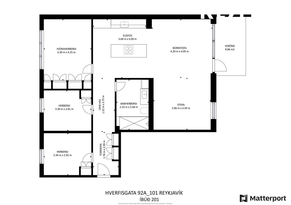 Hverfisgata 92A, 101 Reykjavík