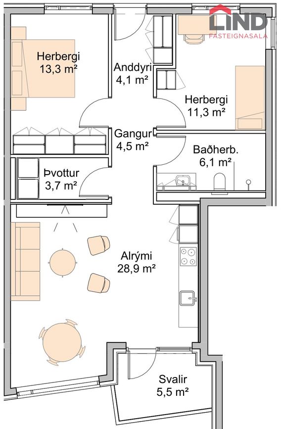 Áshamar 50 - 0308, 221 Hafnarfjörður