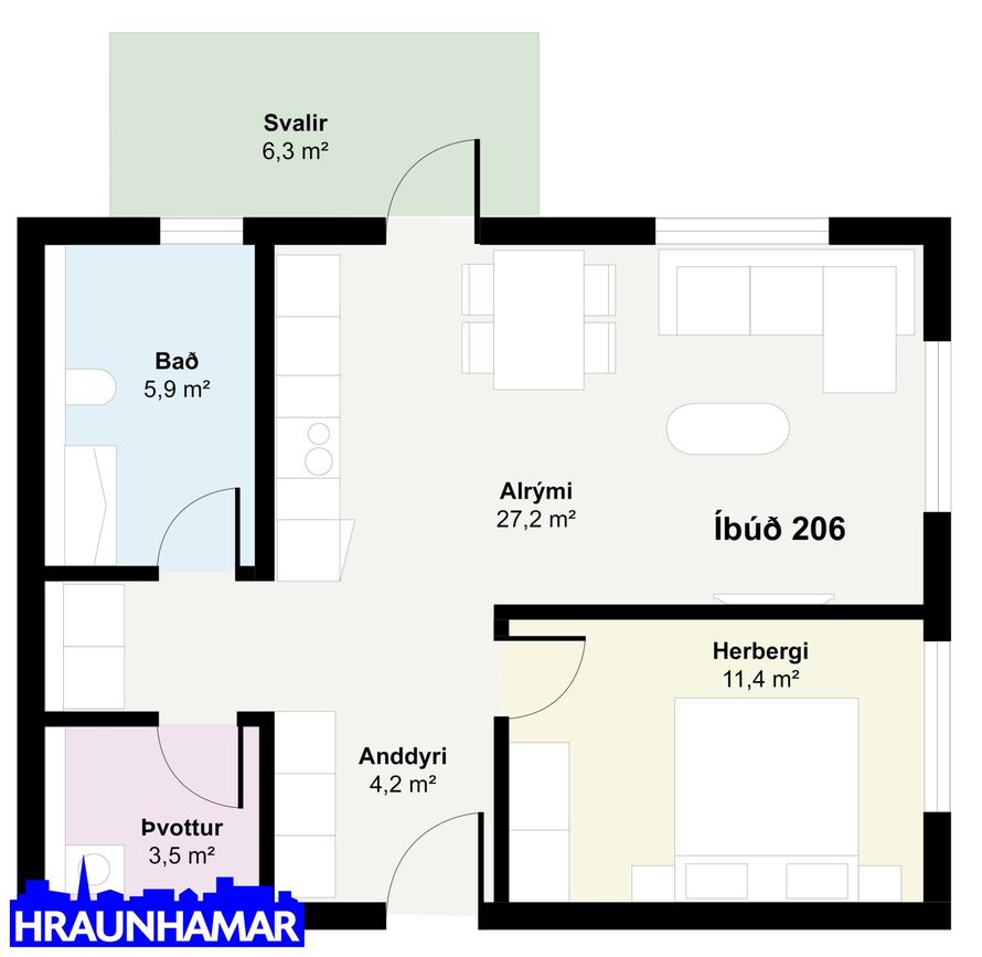 Baughamar 7, 221 Hafnarfjörður