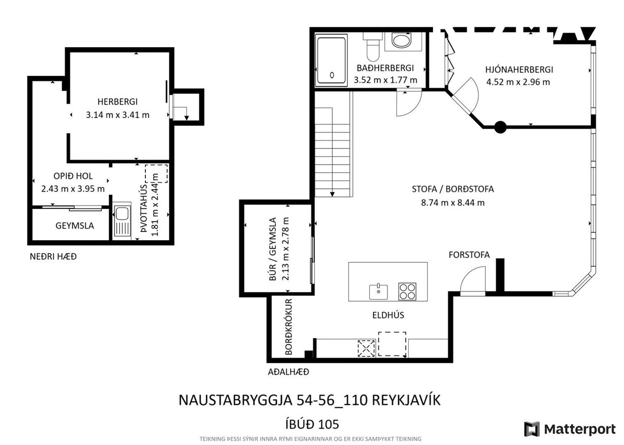 Naustabryggja 54, 110 Reykjavík