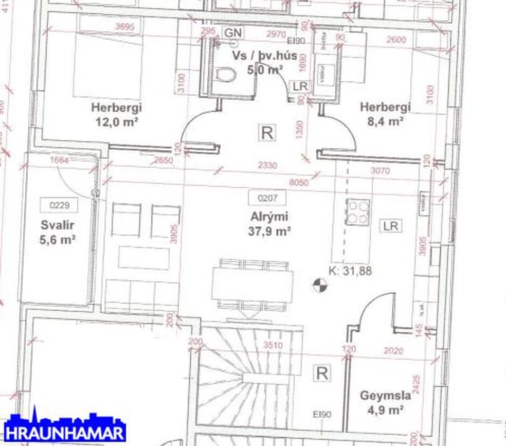 Eskiás 1F - 0207, 210 Garðabær