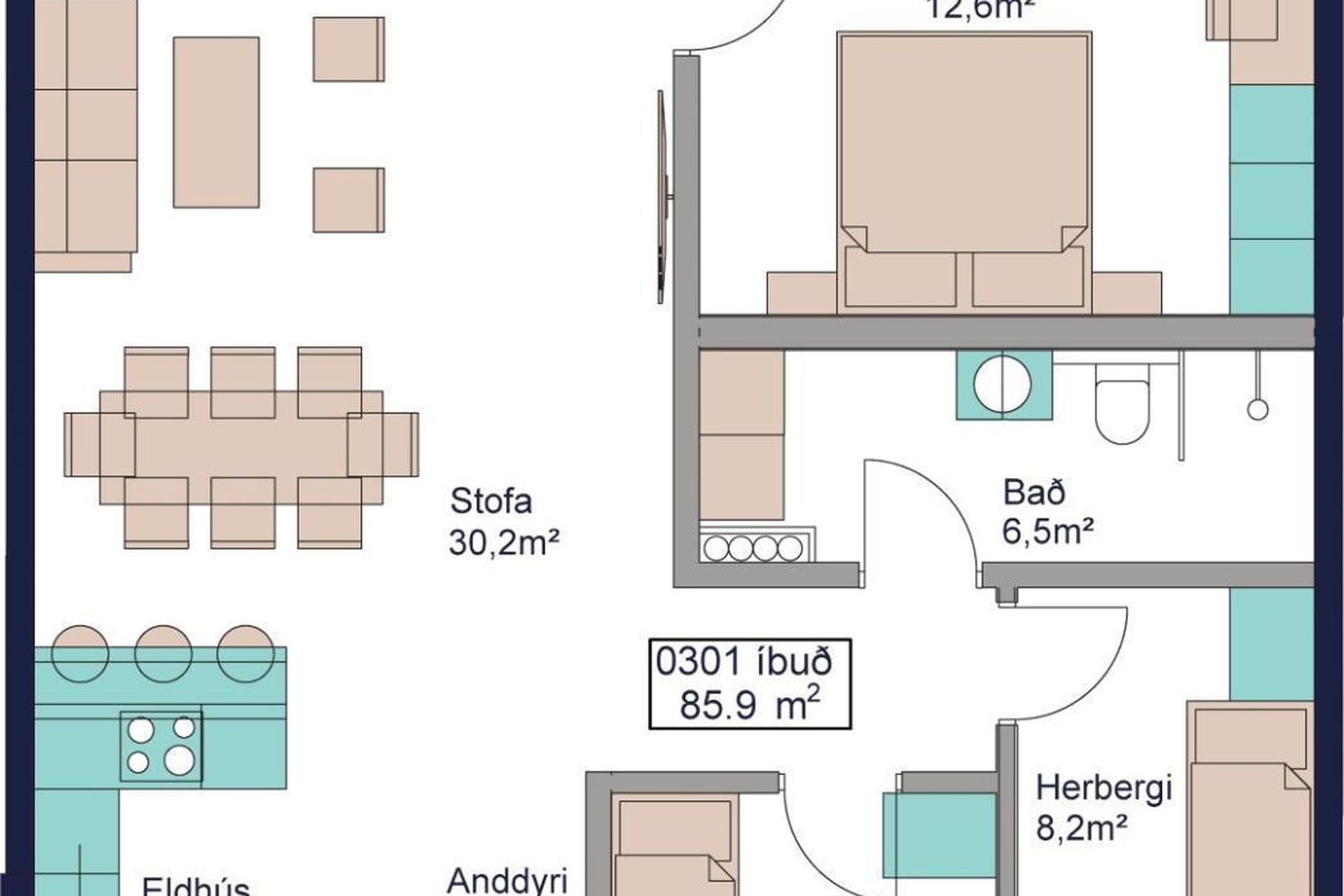 Áshamar 54 - 0403, 221 Hafnarfjörður
