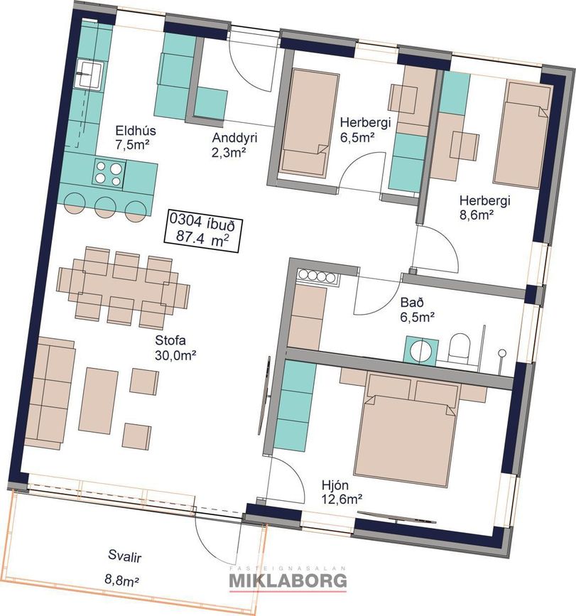 Áshamar 56, 221 Hafnarfjörður
