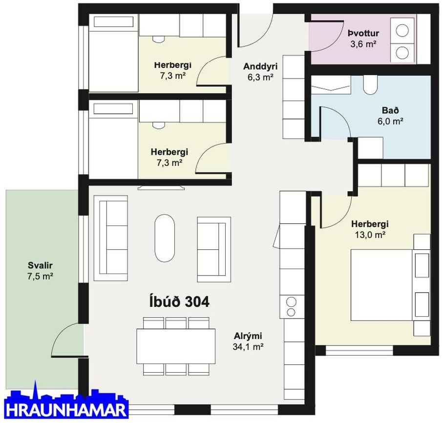 Baughamar 5, 221 Hafnarfjörður
