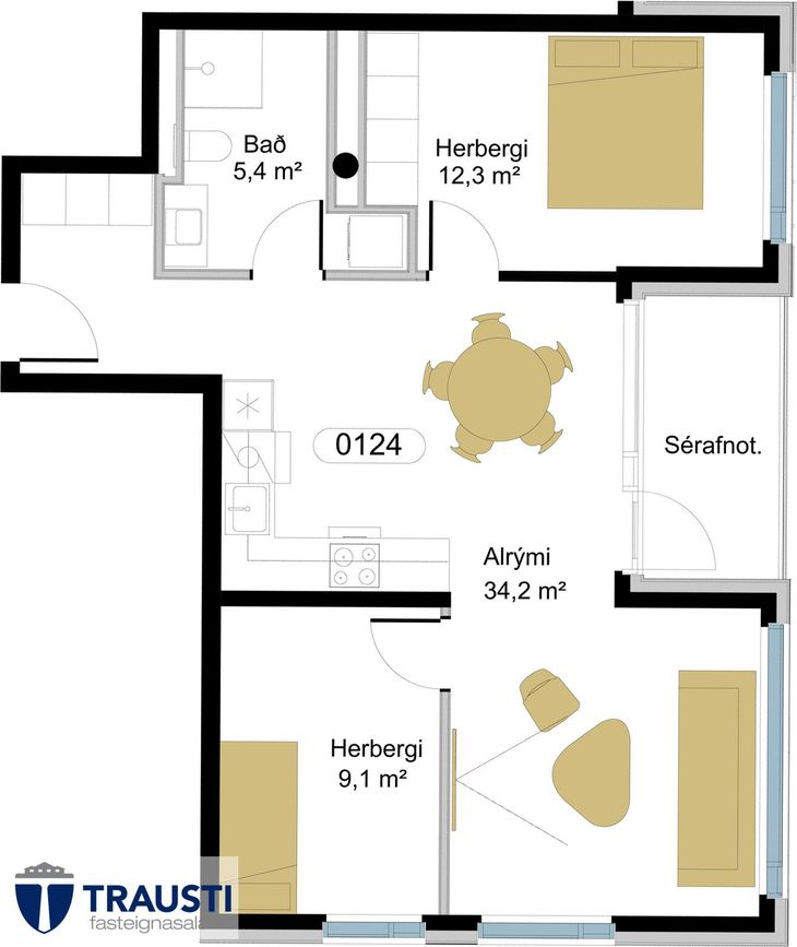 Borgartún 47 - 0124, 105 Reykjavík