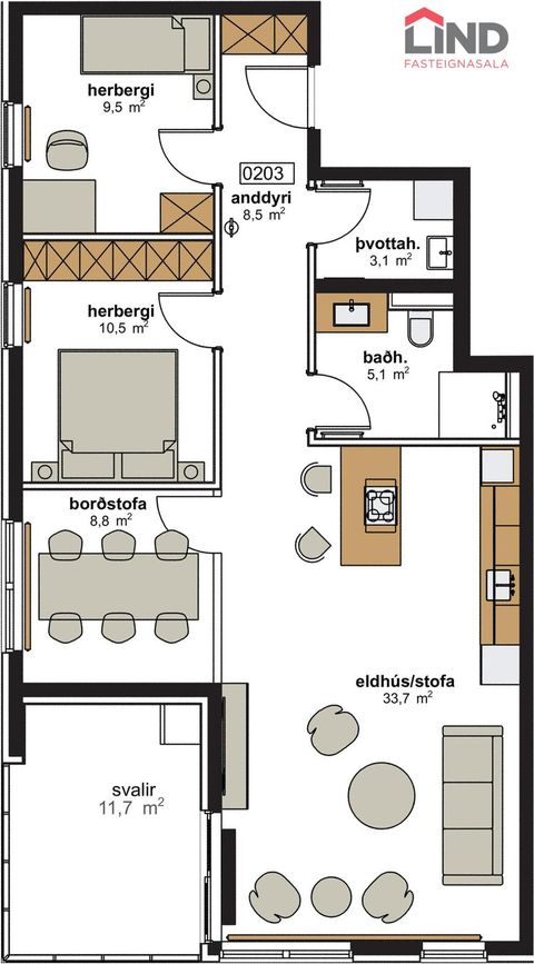 Hringhamar 13, 221 Hafnarfjörður