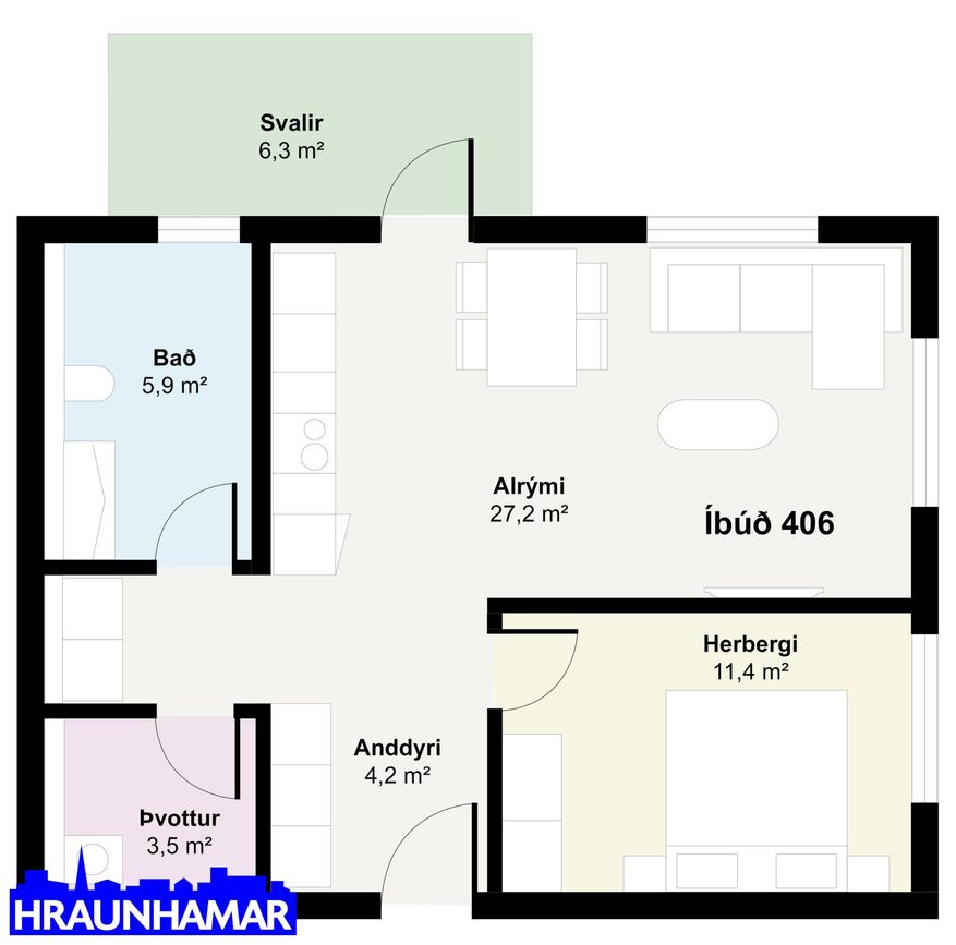 Baughamar 7, 221 Hafnarfjörður