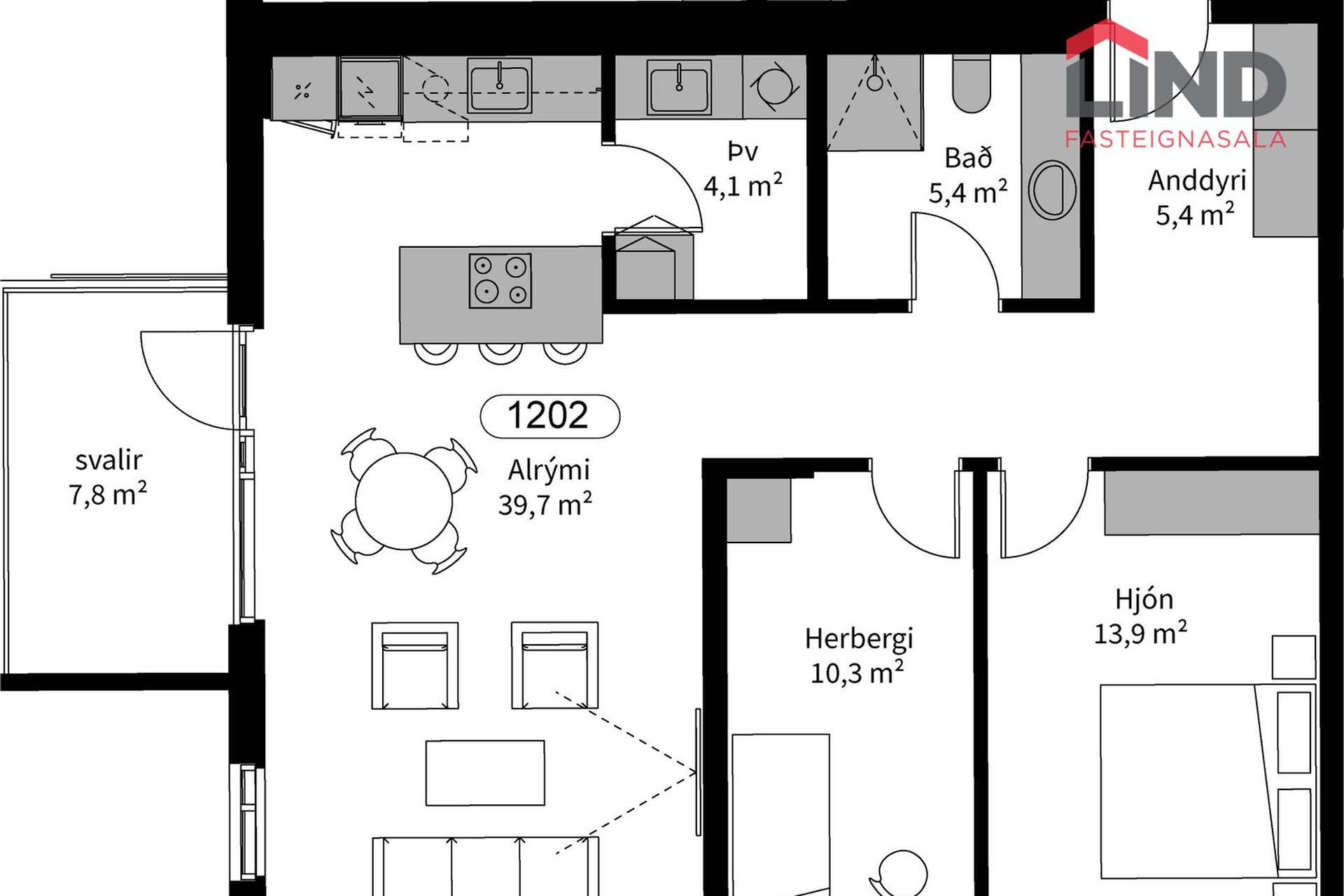 Silfursmári 2 - 1102, 201 Kópavogur