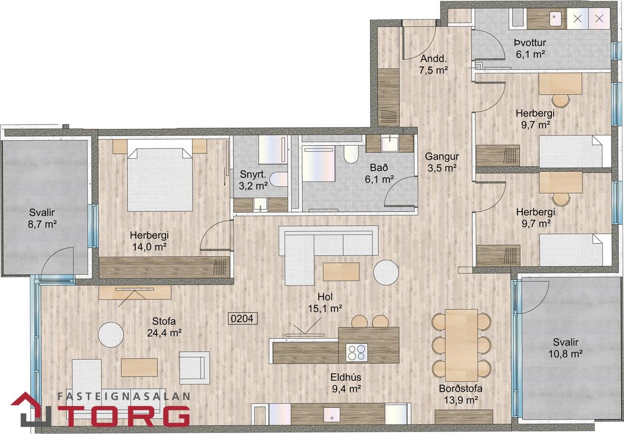 Naustavör 64, 200 Kópavogur