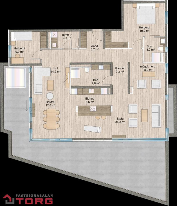 Naustavör 60 - 0412, 200 Kópavogur