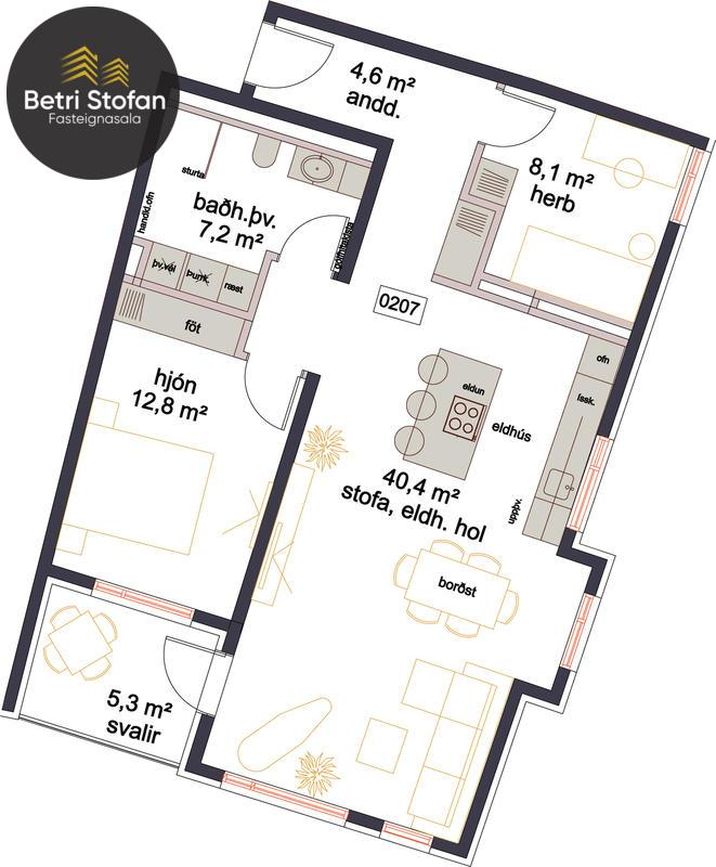 Grensásvegur 1B, 108 Reykjavík