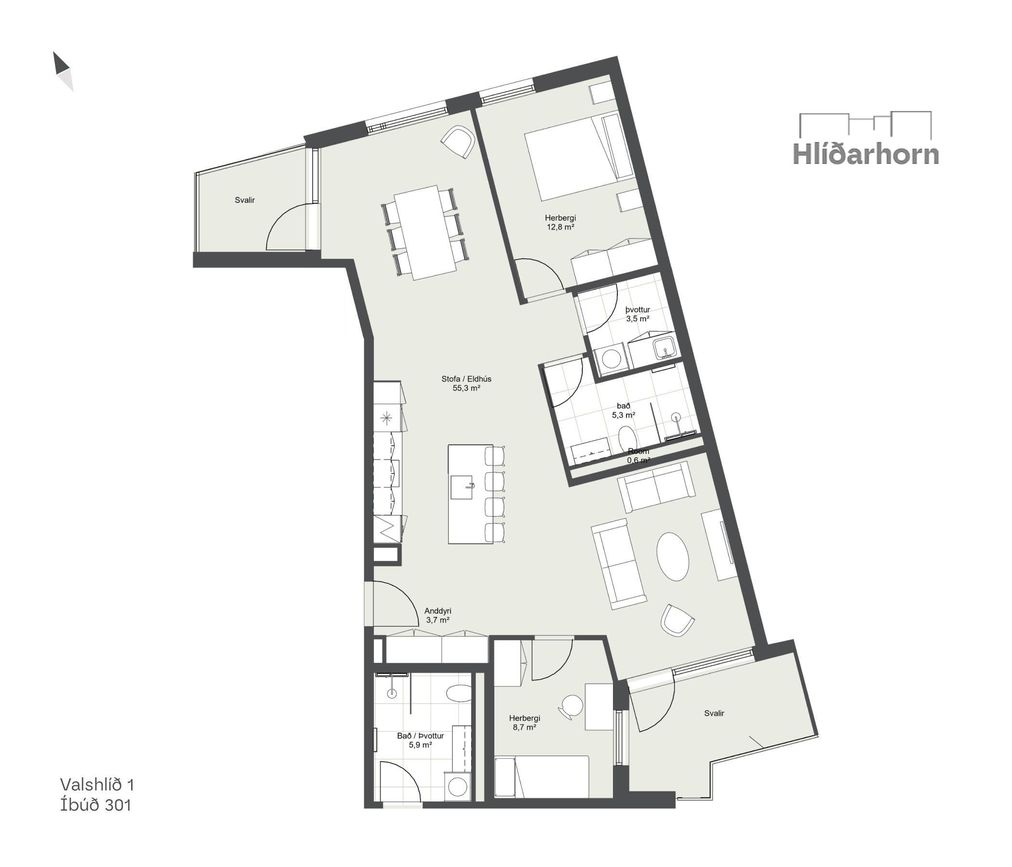Valshlíð 1, 102 Reykjavík