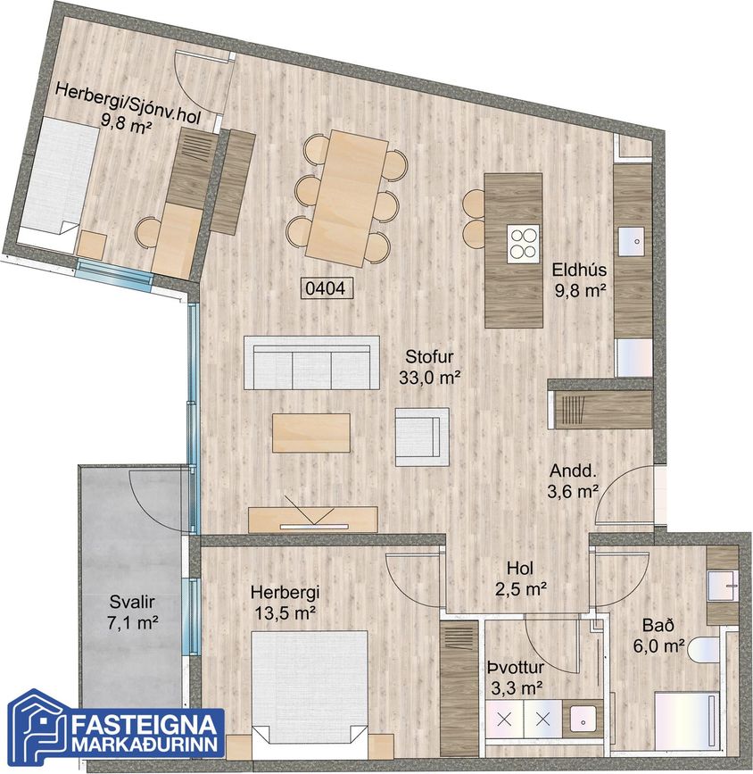 Naustavör 64, 200 Kópavogur
