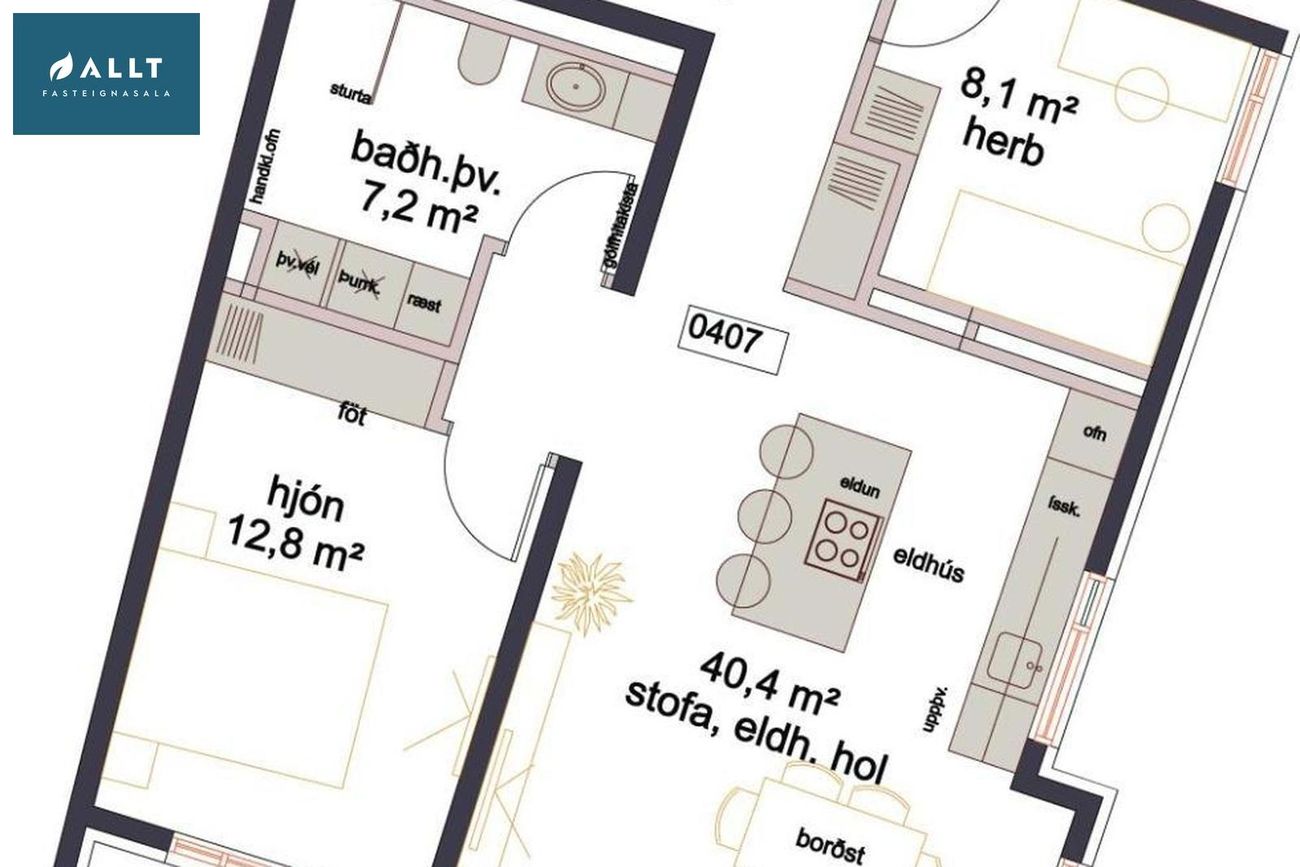 Grensásvegur 1B, 108 Reykjavík