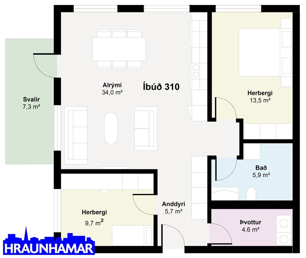 Baughamar 7, 221 Hafnarfjörður