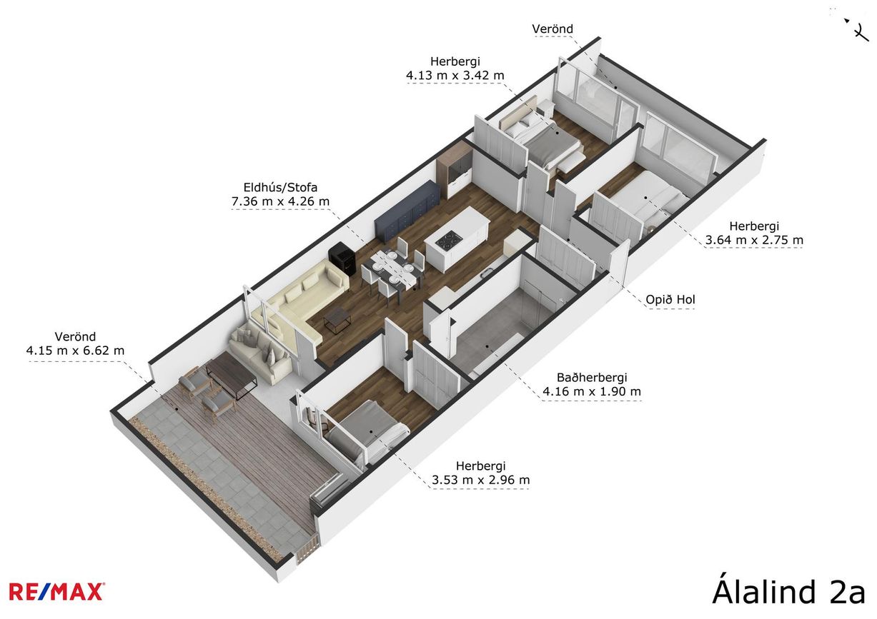 Álalind 2A, 201 Kópavogur