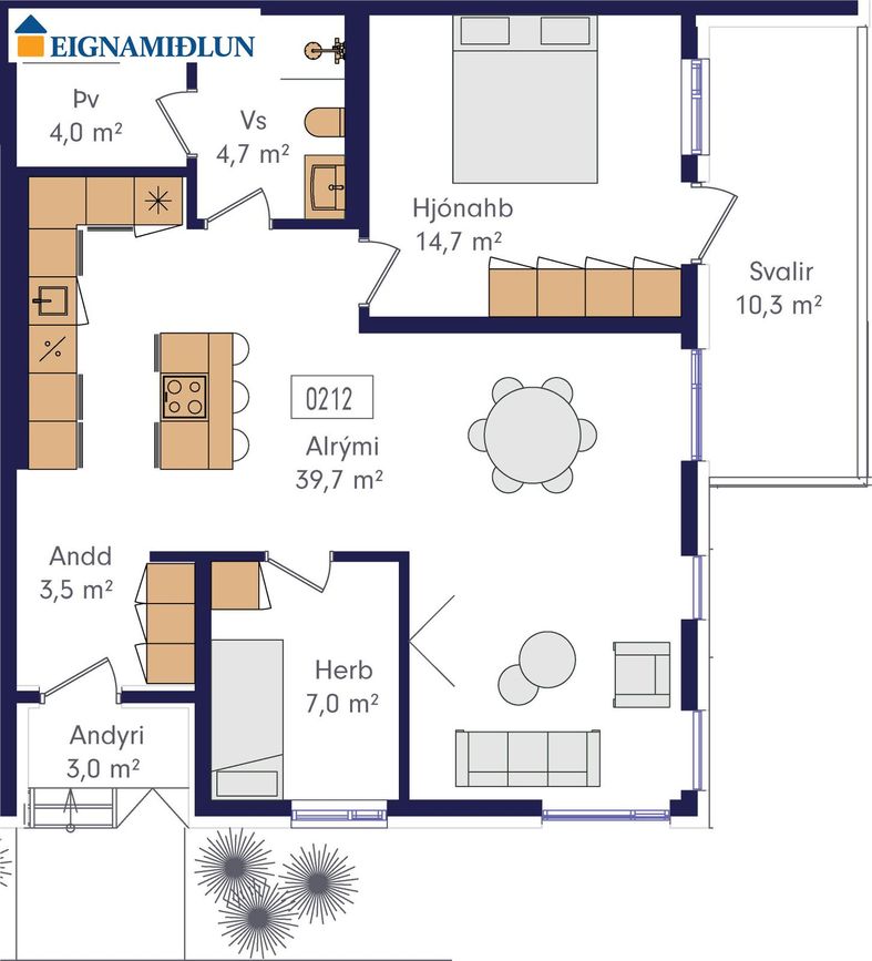 Laugavegur 168D - 0212, 105 Reykjavík