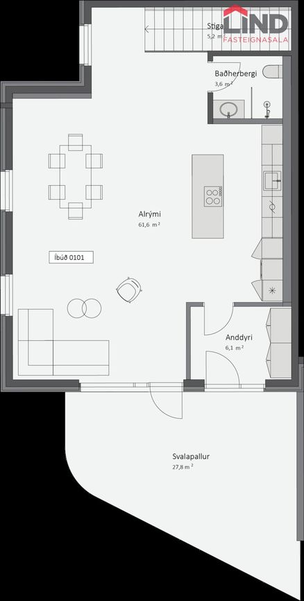 Álalind 18, 201 Kópavogur