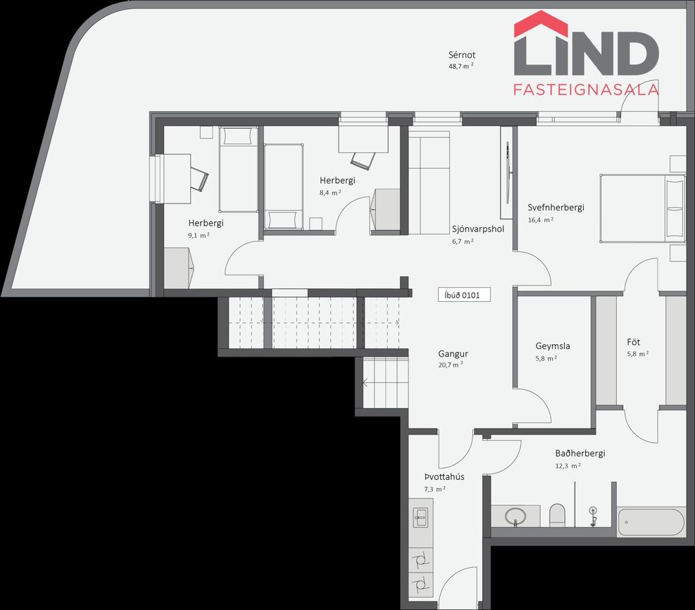 Álalind 18, 201 Kópavogur