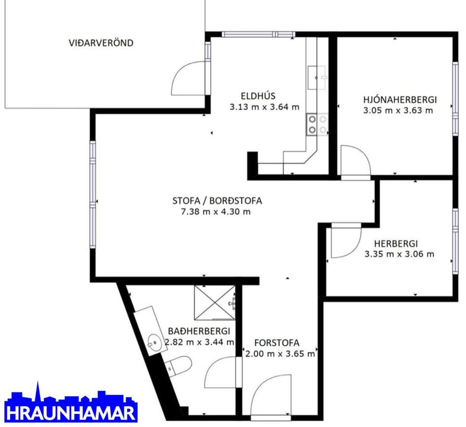 Brenniskarð 3 - 0103, 221 Hafnarfjörður