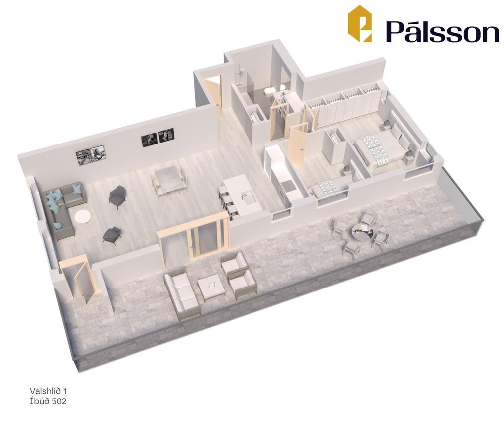 Valshlíð 1 - 0502, 102 Reykjavík