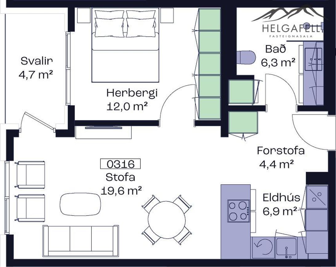 Austurbrú 18 - 0316, 600 Akureyri