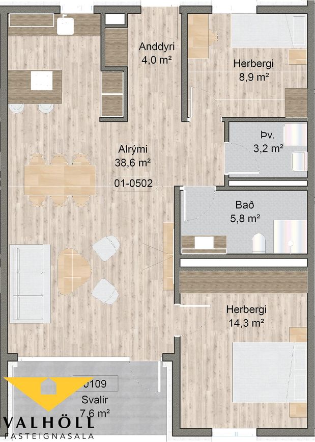 Asparlaut 1, 230 Reykjanesbær