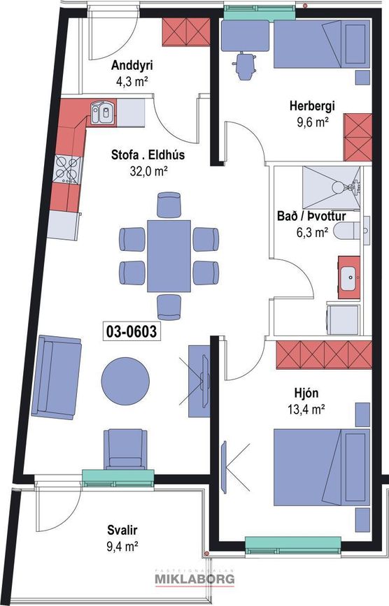Hringhamar 25 - 0603, 221 Hafnarfjörður