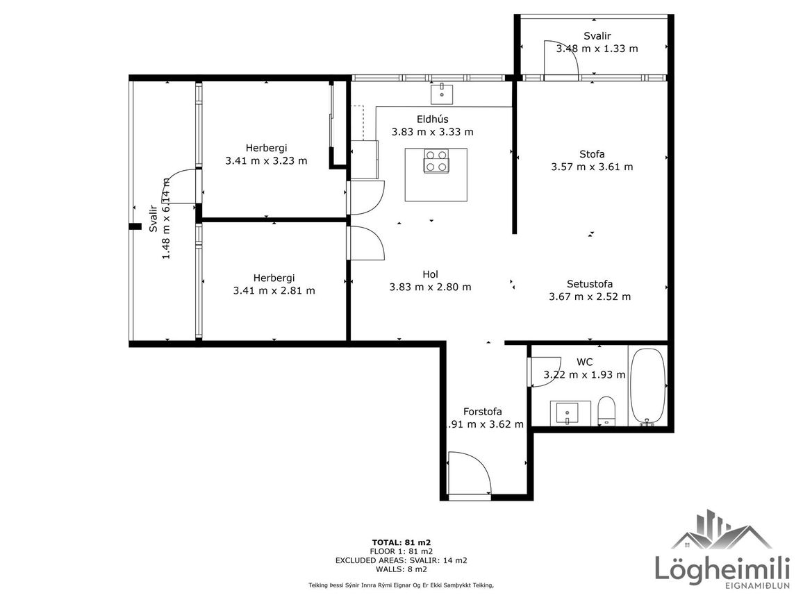 Engihjalli 17 - 0703, 200 Kópavogur